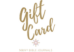 Bible Journals Gift Card