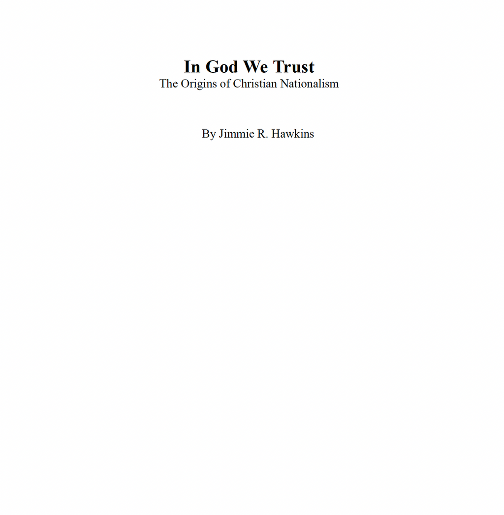 In God We Trust