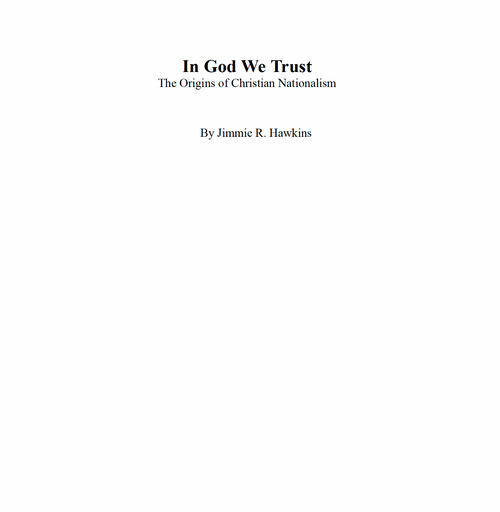 Sample - In God We Trust: The Origins of Christian Nationalism